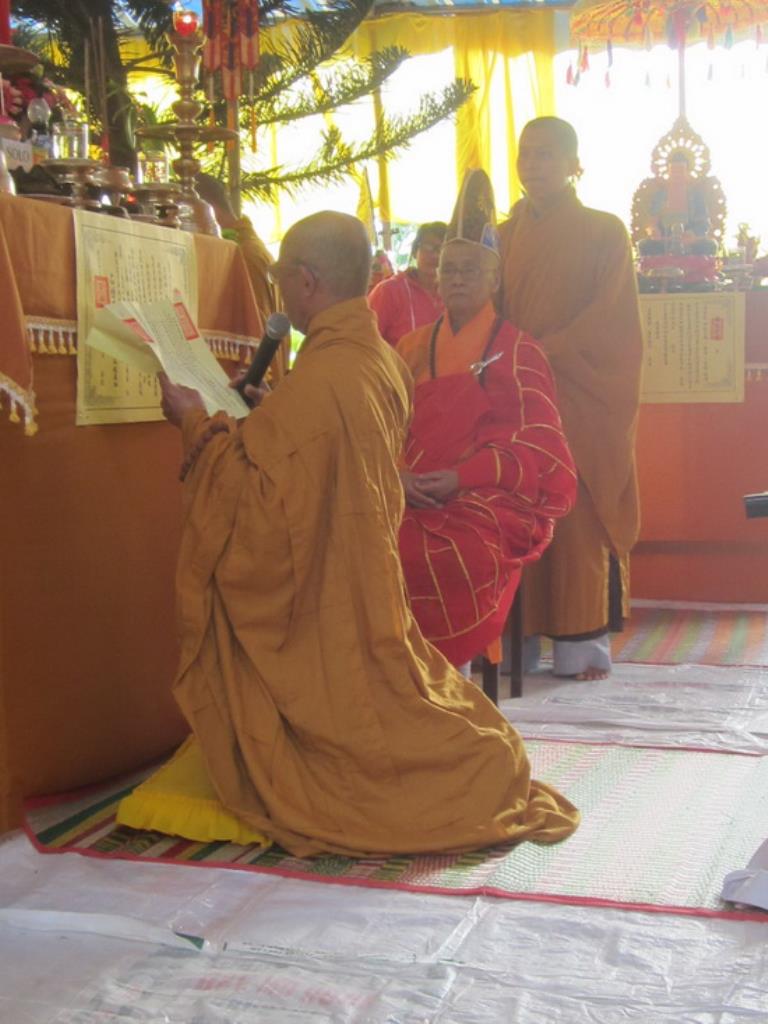 Chùa Minh Châu tổ chức lễ lạc thành giảng đường và an vị Tây phương tam thánh