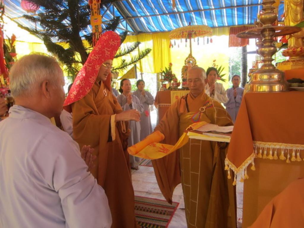 Chùa Minh Châu tổ chức lễ lạc thành giảng đường và an vị Tây phương tam thánh
