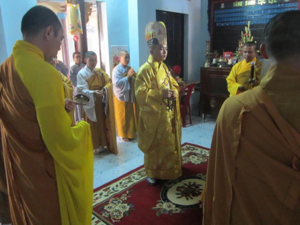 Chùa Minh Châu tổ chức lễ lạc thành giảng đường và an vị Tây phương tam thánh