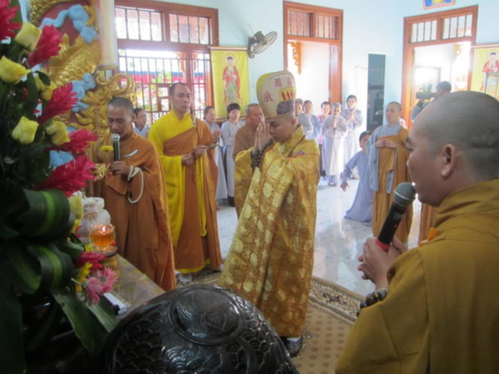 Chùa Minh Châu tổ chức lễ lạc thành giảng đường và an vị Tây phương tam thánh