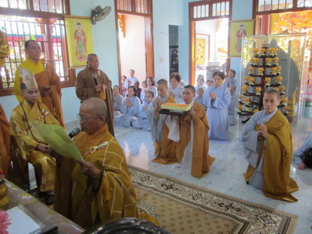 Chùa Minh Châu tổ chức lễ lạc thành giảng đường và an vị Tây phương tam thánh