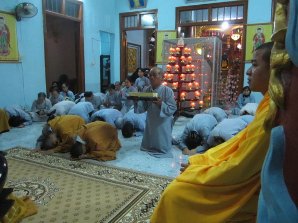Chùa Minh Châu tổ chức lễ lạc thành giảng đường và an vị Tây phương tam thánh