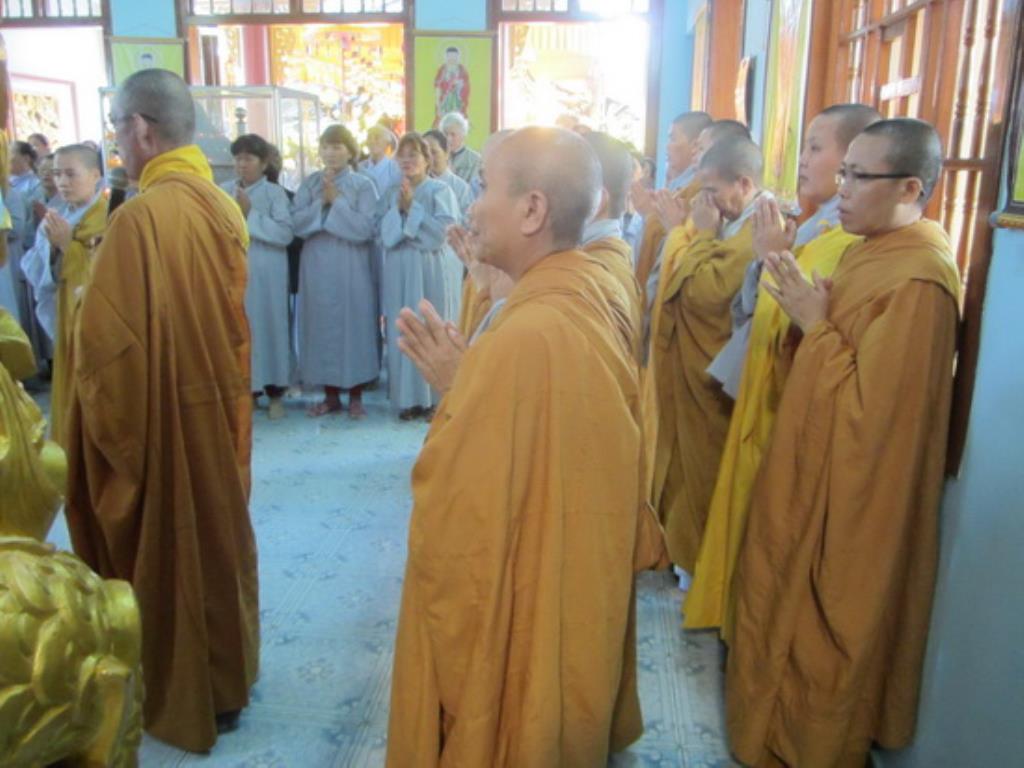 Chùa Minh Châu tổ chức lễ lạc thành giảng đường và an vị Tây phương tam thánh