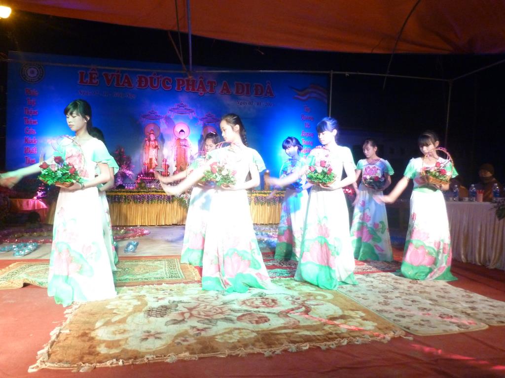 Đại Lễ Kỷ Niệm Vía Phật A Di Đà Tại Chùa Cổ Am Hưng Yên PL. 2558