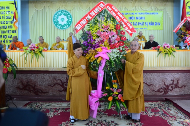 Hội nghị tổng kết và triển khai công tác Phật sự 2014-2015 của Ban Giáo dục Tăng Ni TW