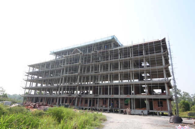 Một diện mạo mới của Học viện PGVN tại TP. HCM cơ sở Lê Minh Xuân sau hơn 2 năm thi công