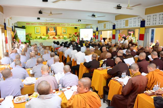 Phật giáo TP. HCM tổng kết Phật sự 2014