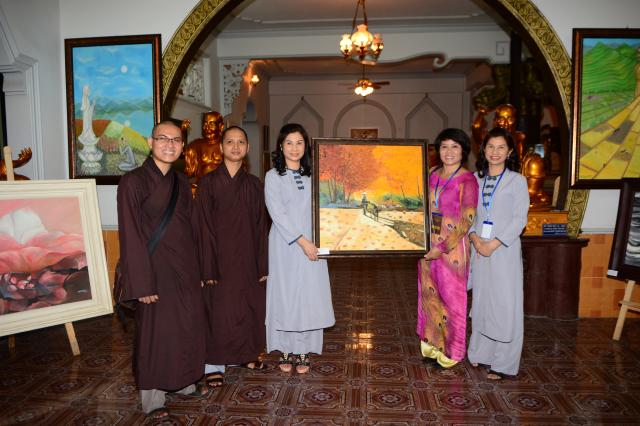 Quỹ Đạo Phật Ngày Nay: Triển lãm tranh gây quỹ từ thiện