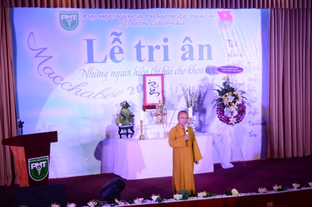 Xúc động lễ tri ân những người đã hiến xác cho khoa học