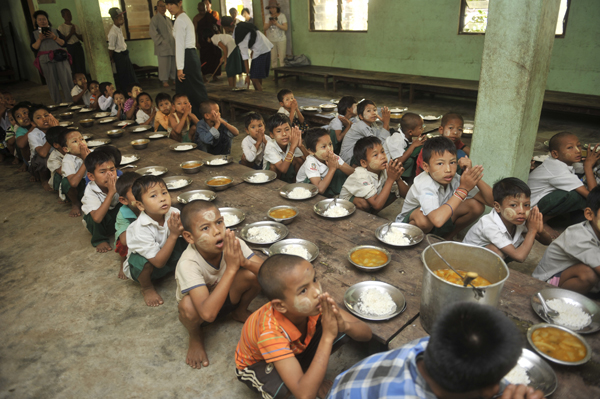 Myanmar: Phật giáo Hàn Quốc và Nụ cười hạnh phúc của trẻ thơ