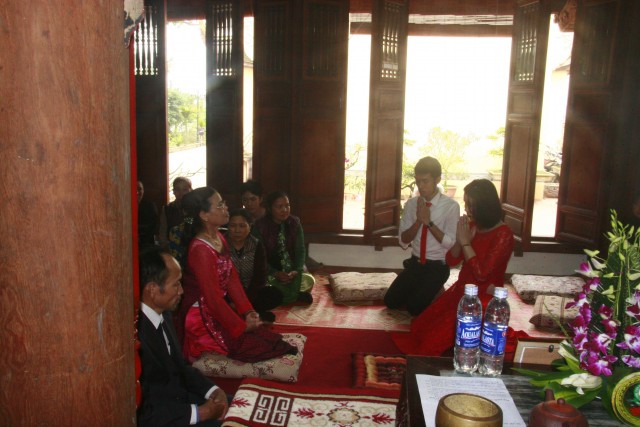 Thái Bình: Lễ hằng thuận tại chùa Hoằng Văn