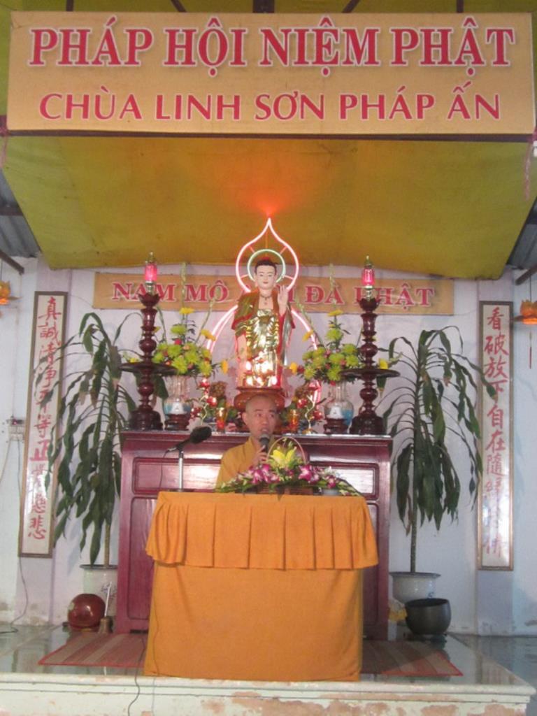 Khóa tu niệm Phật lần thứ 13 tại chùa Linh Sơn Pháp Ấn
