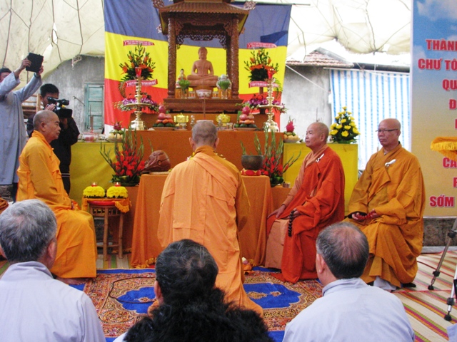 Khánh Hòa: Lễ Đặt đá khởi công Đại trùng tu chùa Từ Tôn (Hòn Đỏ)