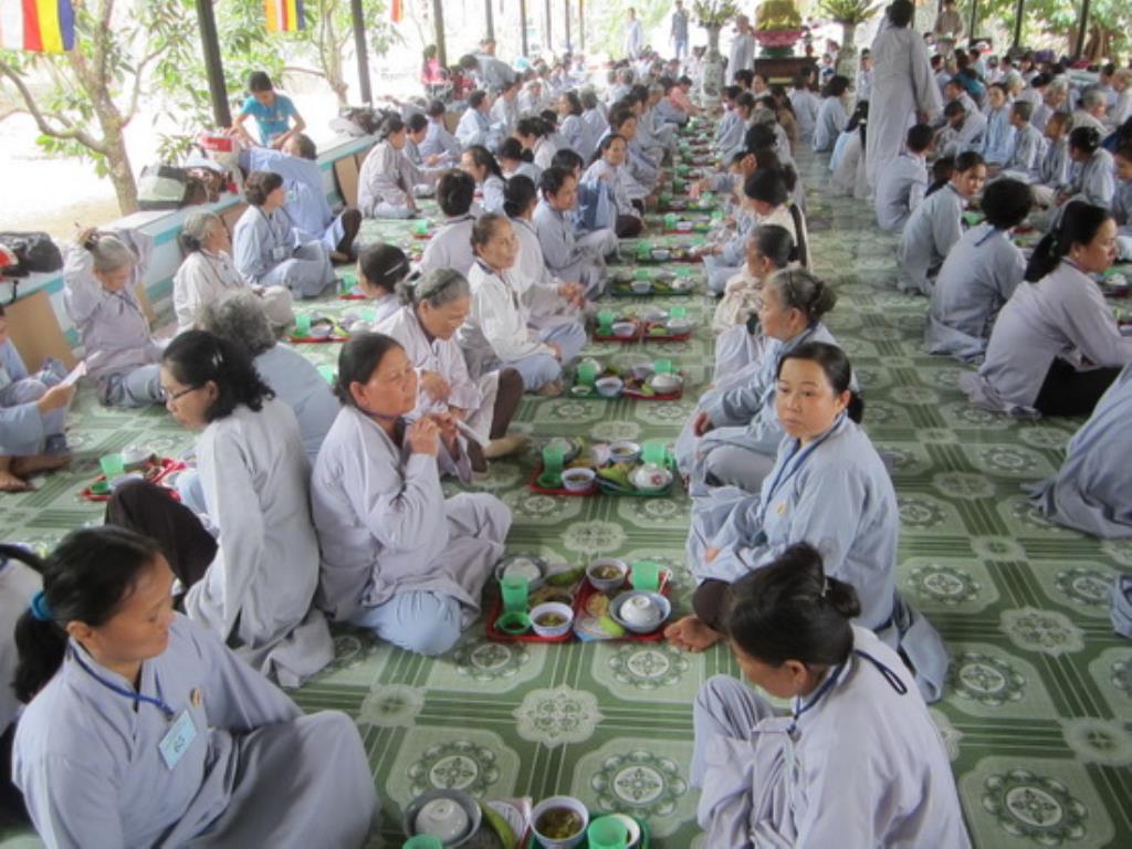 Chùa Sắc Tứ Minh Thiện khai khóa tu niệm Phật đầu năm Ất Mùi