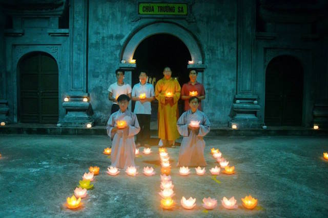 Khánh Hòa: Chùa Trường Sa Lớn tổ chức Lễ Hoa Đăng ngày Rằm tháng Giêng