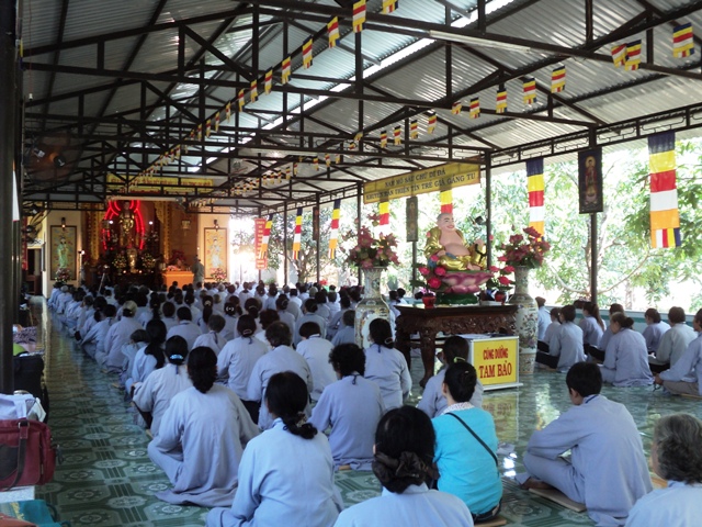 Khánh Hòa: Khóa tu Một Ngày an lạc tại chùa Sắc tứ Minh Thiện lần thứ 58