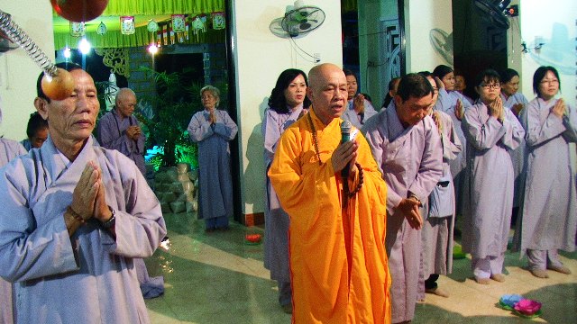 Chùa Thanh Hải, Chùa Linh Thứu, Linh Quang tổ chức lễ Vía Đức Phật A Di Đà