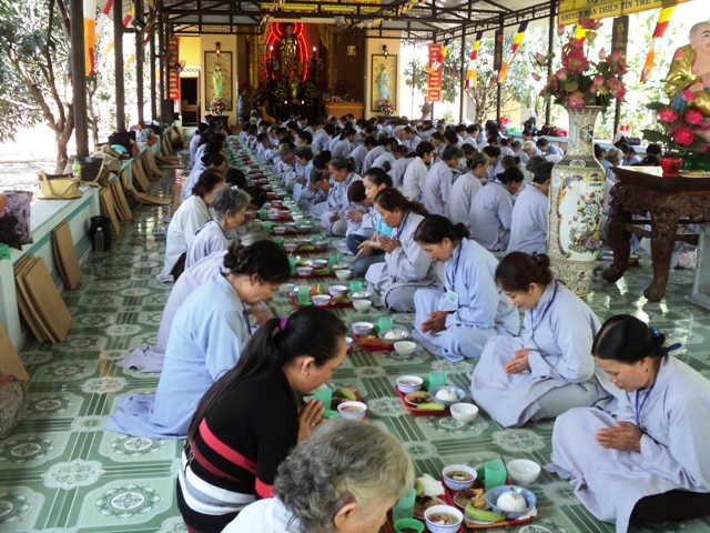 Khánh Hòa: Khóa tu Một Ngày an lạc tại chùa Sắc tứ Minh Thiện lần thứ 58