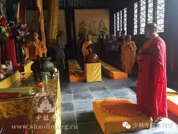Trung Quốc: Pháp sư Vĩnh Tín cùng chư Tăng Thiếu Lâm Tự cầu phúc thảm họa Thiên Tân