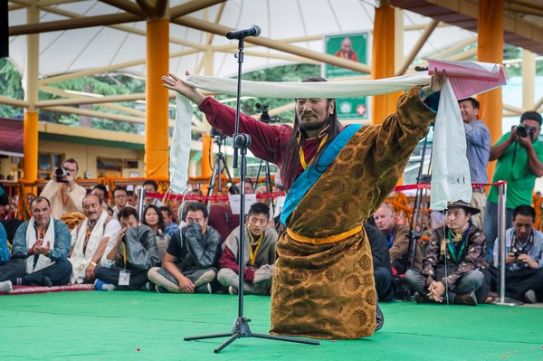 Ấn Độ: Chùm ảnh Hiệp hội Dhomey, Pháp tổ Sinh nhật đức Đạt Lai Lạt Ma tại Tu viện Main