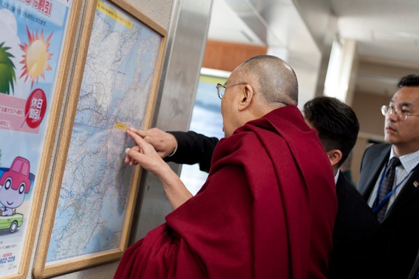 Đức Đạt Lai Lạt Ma viếng thăm Gifu, Kanazawa, Nhật Bản