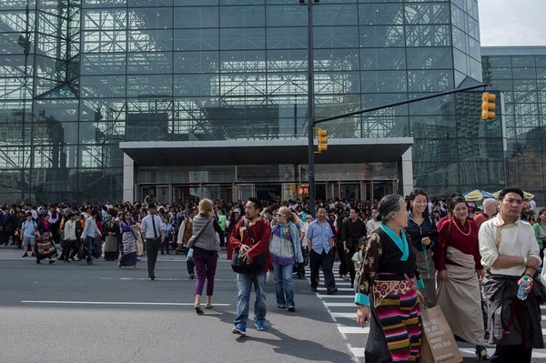 Hoa Kỳ: Chùm ảnh Đức Đạt Lai Lạt Ma chia sẻ Pháp thoại tại New York