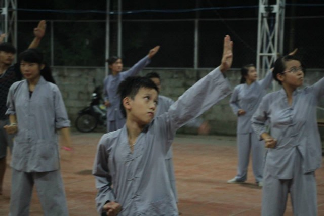 Thái Bình: Nhà chùa mở lớp học Phật pháp và lớp học võ cho các em nhỏ