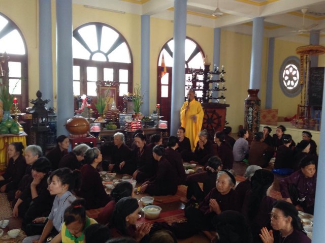 Vĩnh Phúc: Khóa tu một ngày an lạc lần ba tại chùa Tích Sơn