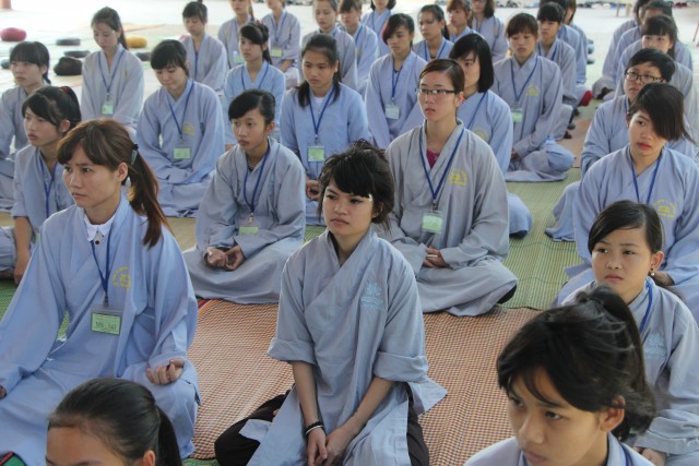 Thái Bình:  Khóa tu “Hơi thở bình an” tại chùa Phúc Minh