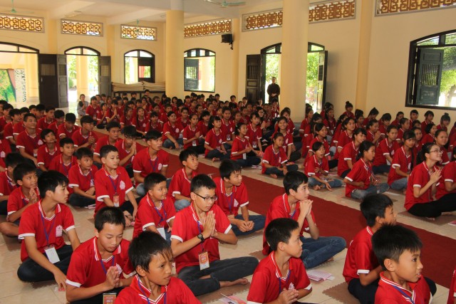 Thái Bình: Chùa Tây Khánh tổ chức khóa tu mùa hè lần thứ nhất - năm 2015