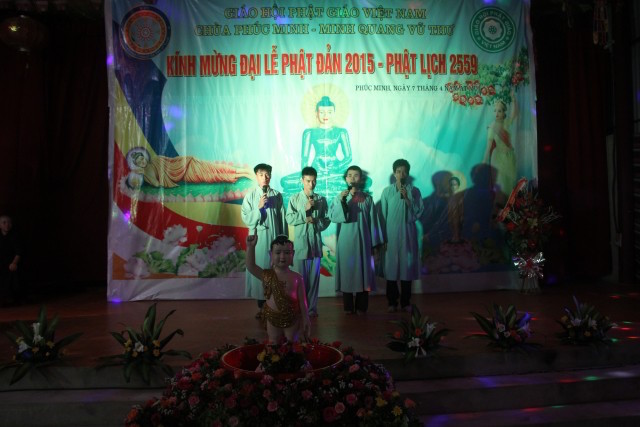 Thái Bình: Một số chùa tổ chức Đại lễ Phật đản PL.2559 - DL.2015