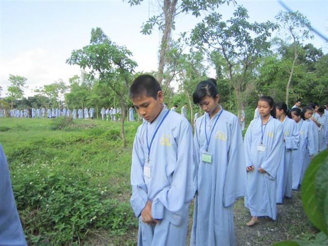 Thái Bình:  Khóa tu “Hơi thở bình an” tại chùa Phúc Minh