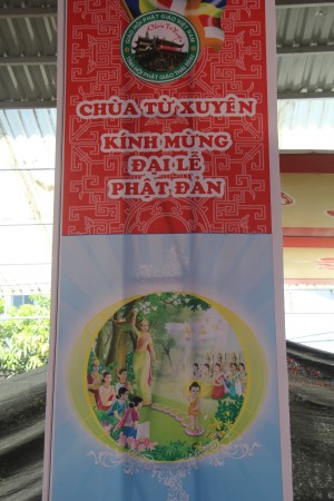 Thái Bình: Công tác chuẩn bị Phật đản tại chùa Từ Xuyên