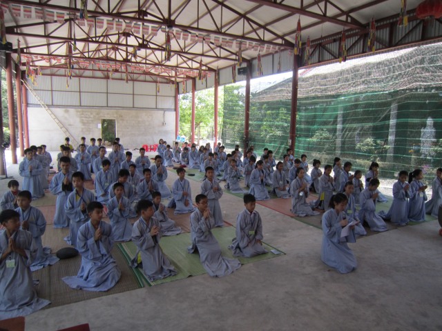 Thái Bình:  Khóa tu “Hơi thở bình an” tại chùa Phúc Minh