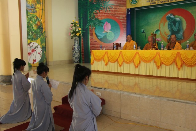 Thái Bình: Chùa Tây Khánh tổ chức khóa tu mùa hè lần thứ nhất - năm 2015