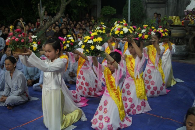 Thái Bình: Một số chùa tổ chức Đại lễ Phật đản PL.2559 - DL.2015