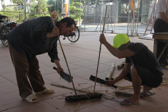 Thái Bình: Công tác chuẩn bị Phật đản tại chùa Từ Xuyên