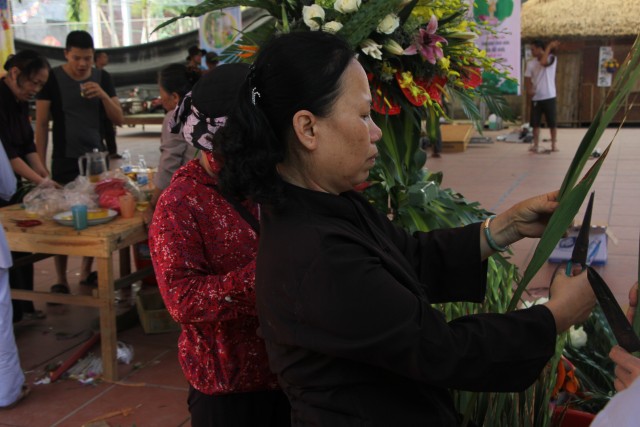 Thái Bình: Công tác chuẩn bị Phật đản tại chùa Từ Xuyên
