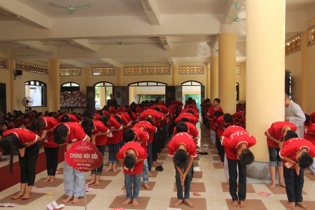 Thái Bình: Chùa Tây Khánh tổ chức khóa tu mùa hè lần thứ nhất - năm 2015