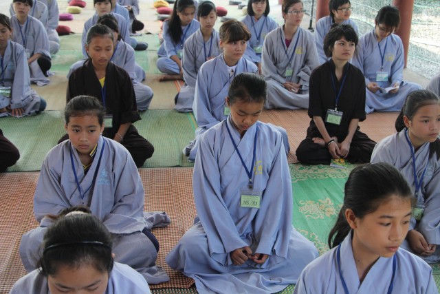 Thái Bình:  Khóa tu “Hơi thở bình an” tại chùa Phúc Minh