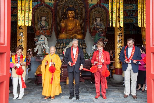 Vương quốc Bỉ: Lễ Lạc thành Khai quang ngôi Già lam Thiên Không Tự