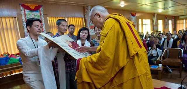 Ấn Độ Đức Đạt Lai Lạt Ma tiếp đoàn CEO Club Việt Nam