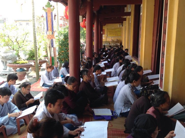 Vĩnh Phúc: Khóa tu một ngày an lạc lần ba tại chùa Tích Sơn