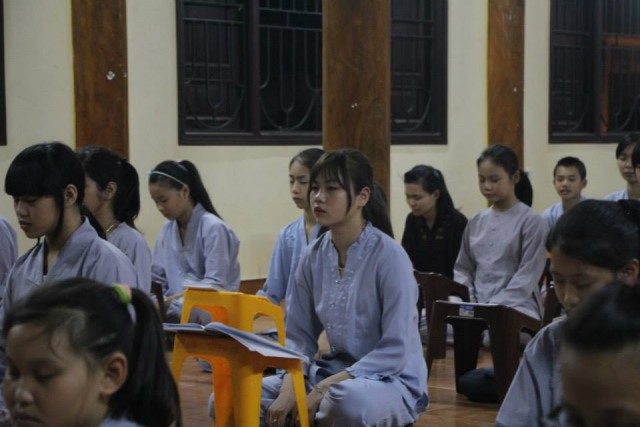 Thái Bình: Nhà chùa mở lớp học Phật pháp và lớp học võ cho các em nhỏ