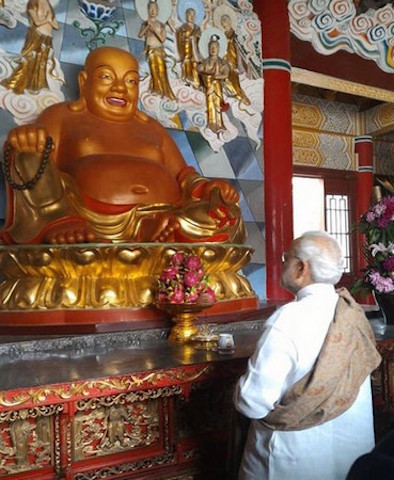 Trung Quốc: Thủ tướng Ấn Độ viếng thăm Đại Hưng Thiện Tự, thành phố Tây An, tỉnh Thiểm Tây