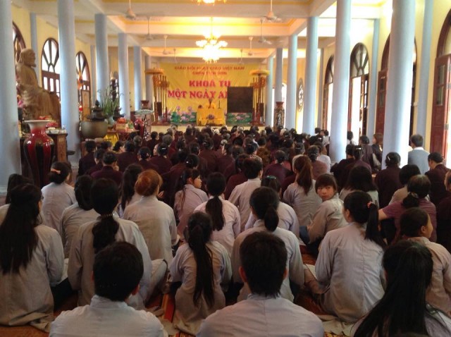 Vĩnh Phúc: Khóa tu một ngày an lạc lần ba tại chùa Tích Sơn
