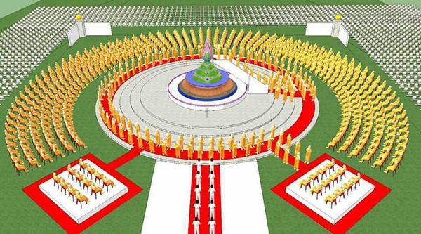 Thái Lan: Chùm ảnh Lễ cung nghinh Xá lợi và đón rước tại ngôi Cổ tự Wat Chedi Luang