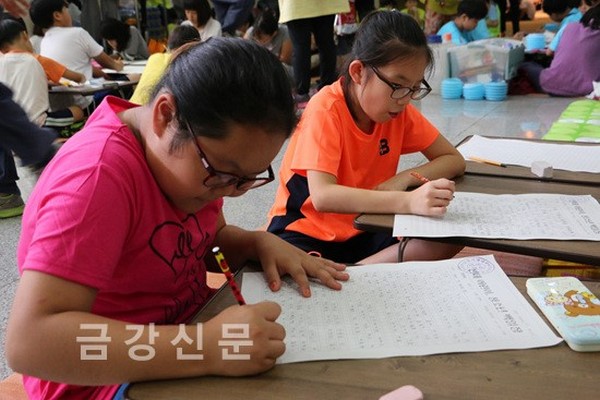 HànQuốc: 600 Thiếu niên Phật tử họa vẽ hội văn hoá Baekiljang