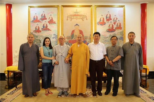 Lãnh đạo Thiền phái Thái Cổ Hàn Quốc viếng thăm PG Trung Quốc