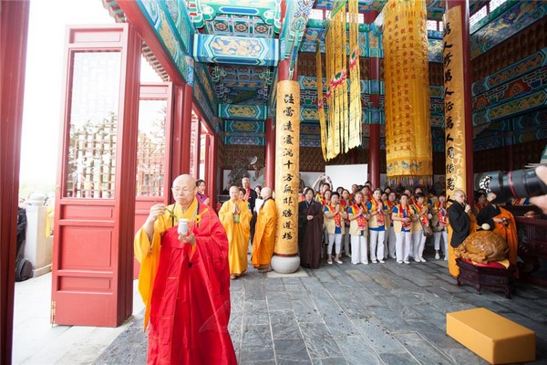 Vương quốc Bỉ: Lễ Lạc thành Khai quang ngôi Già lam Thiên Không Tự